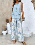 Women's Clean Wide Leg Set