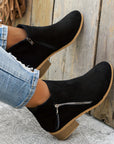 Women's Clean Ankle Boots