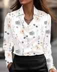 Women's Soft Satin Blouse