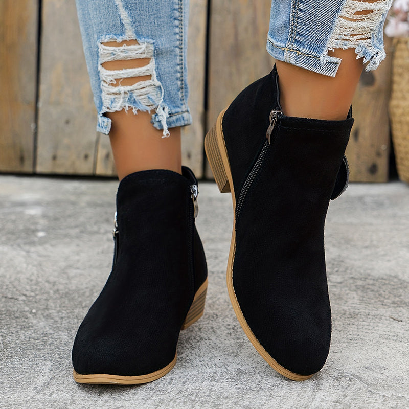 Women's Clean Ankle Boots