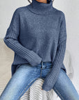 Women's Relaxed Turtleneck Sweater