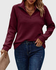 Women's Chic Zip-Up Sweater