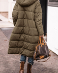 Women's Soft Hooded Coat