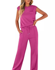 Josephine | Tank Top Drawstring Pants Set