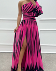 Women's Polished Printed Maxi Dress
