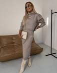 Women's Stylish Knitted Knitted Set