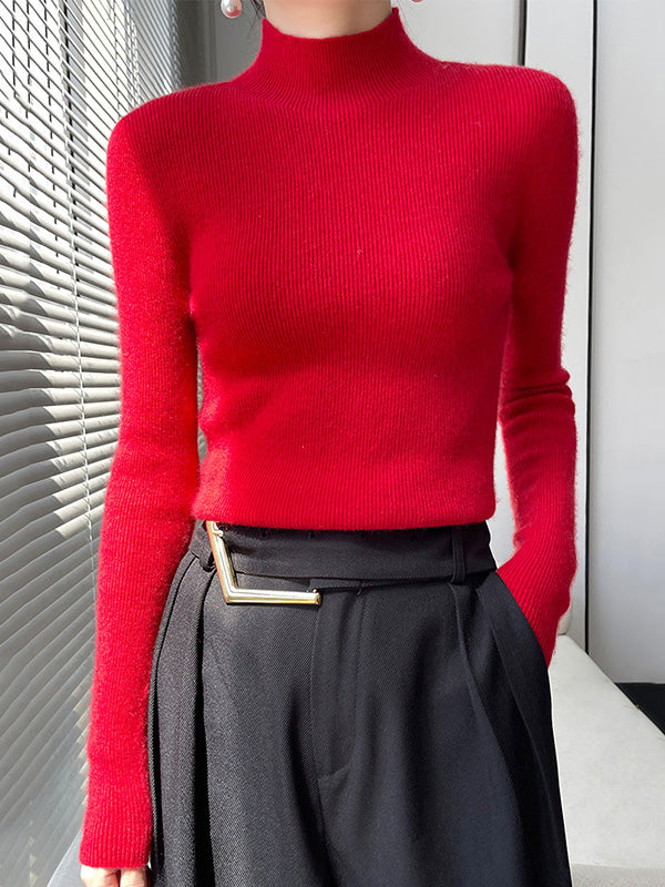 Women's Neat Turtleneck Turtleneck Sweater