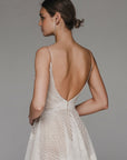 Simone | Lace Overlay Maxi Dress