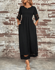Women's Chic Statement Maxi Dress