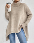 Women's Relaxed Turtleneck Sweater