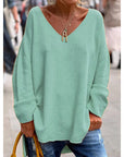 Women's Flattering V-Neck Blouse