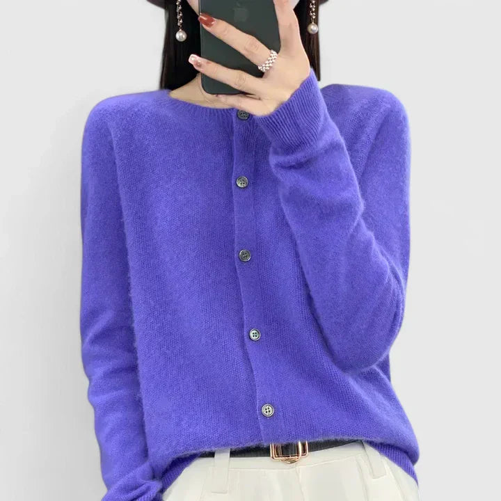 Women's Neat Oversized Cardigan