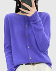 Women's Effortless Buttoned Cardigan
