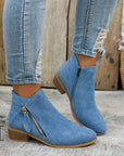 Women's Clean Ankle Boots