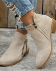 Women's Clean Ankle Boots