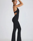Women’s Halter Neck Backless Jumpsuit