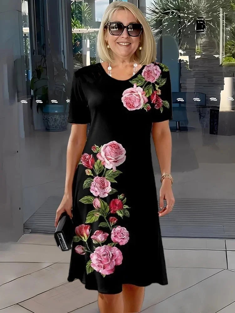 Madison | Ruffle Trim Maxi Dress