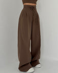 Serena | High Rise Wide-Leg Pants