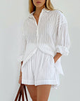 Gwendolyn | Drawstring Relaxed Shorts Set