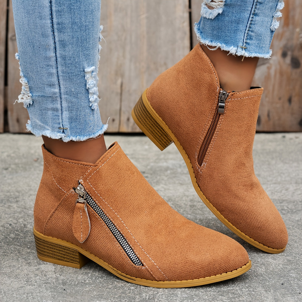 Women's Clean Ankle Boots