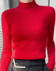 Women's Neat Turtleneck Turtleneck Sweater