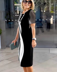Madison | Ruffle Trim Maxi Dress