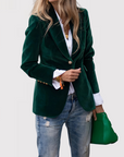 Women's Everyday Buttoned Jacket