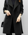 Women's Comfortable Double-Breasted Coat