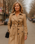 Women's Cozy Belted Coat