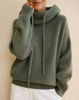 Women's Polished Oversized Pullover Sweater