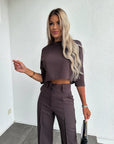 Women's Warm Oversized Two-Piece Set
