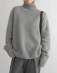 Women's Clean Turtleneck Sweater
