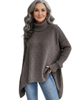Women's Refined Knitted Turtleneck Sweater