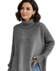 Women's Refined Knitted Turtleneck Sweater