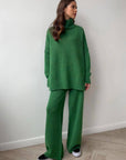 Women's Feminine Oversized Knitted Set