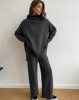 Women's Feminine Oversized Knitted Set