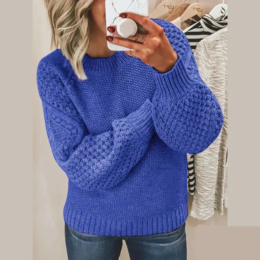 Women's Layered Simple Sweater