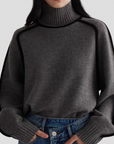 Women's Timeless Knitted Turtleneck Sweater