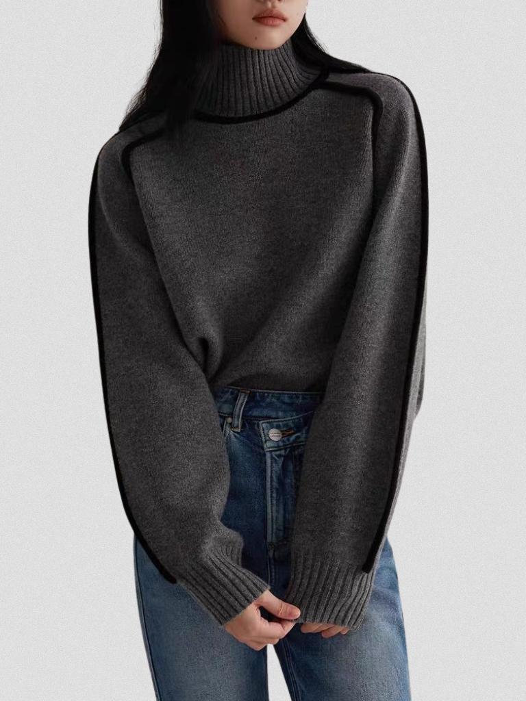 Women's Timeless Knitted Turtleneck Sweater