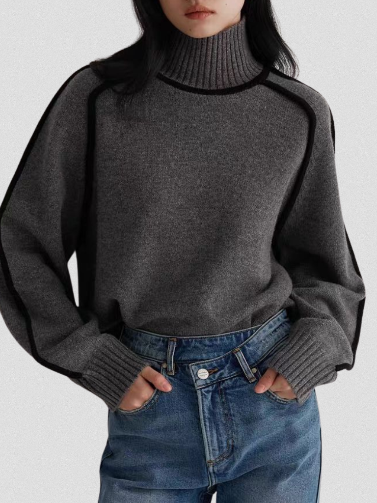 Women's Timeless Knitted Turtleneck Sweater