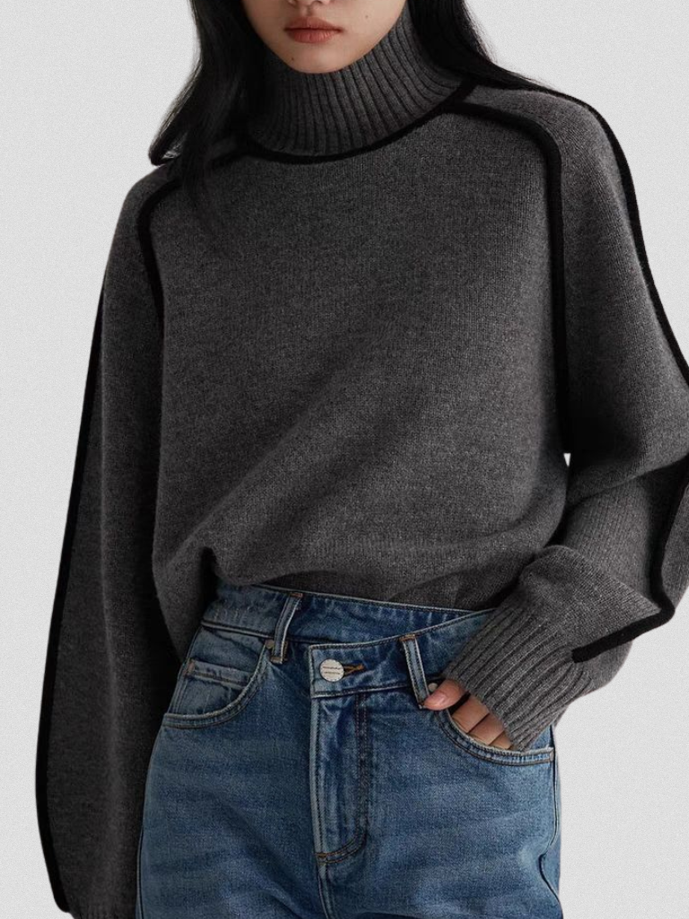 Women's Timeless Knitted Turtleneck Sweater