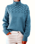 Women's Layered Turtleneck Turtleneck Sweater