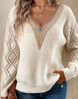 Women's Polished V-Neck Sweater