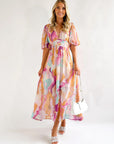 Presley | Floral Print Maxi Dress