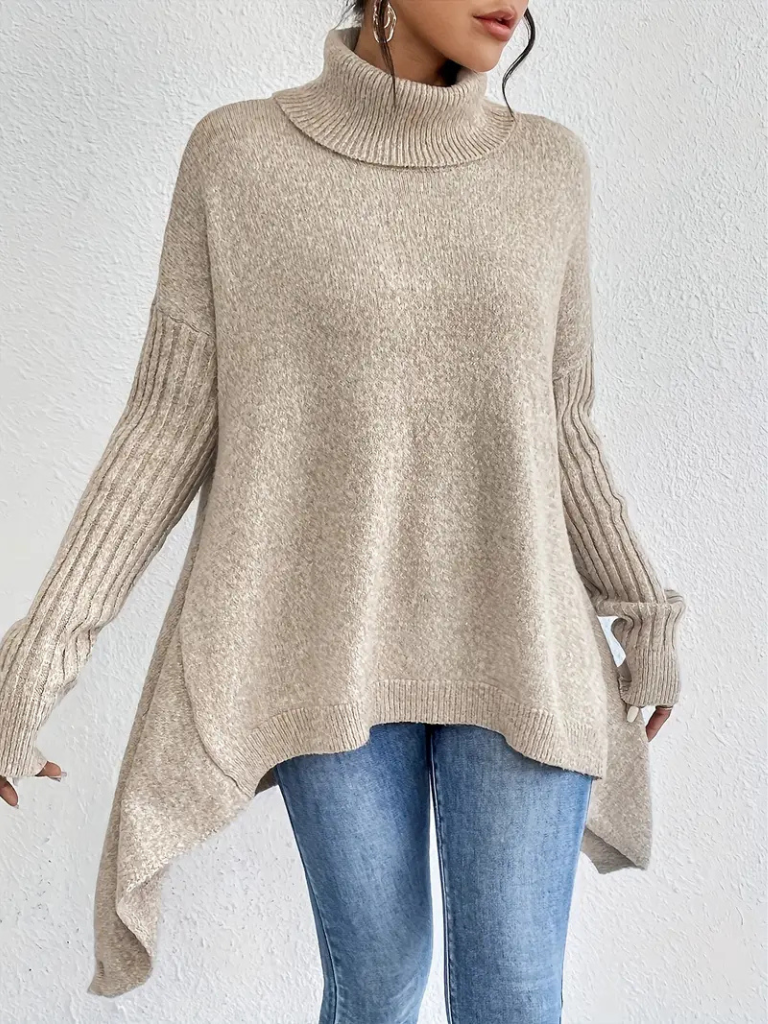 Women's Minimal Ribbed Sweater