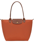 LONGCHAMP LE PLIAGE TOTE - BRICK