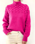 Women's Layered Turtleneck Turtleneck Sweater