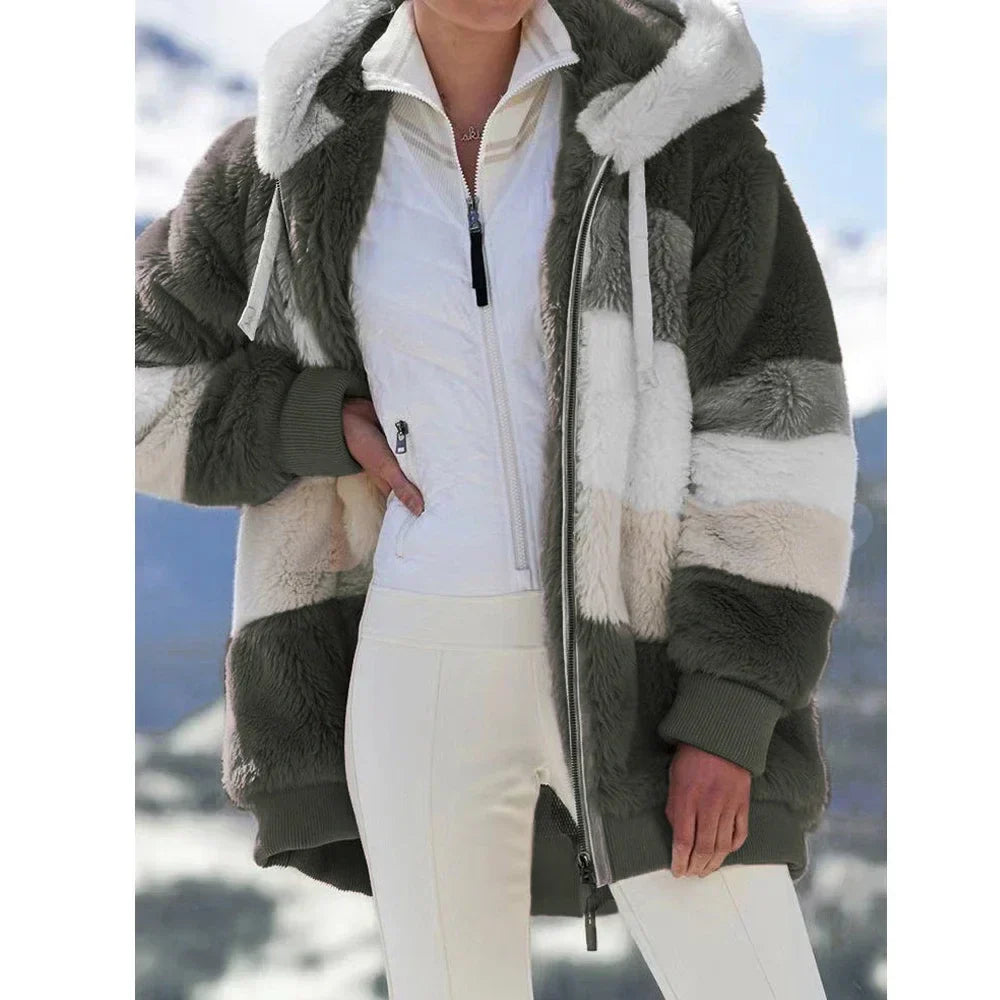 Women's Elegant Hooded Coat