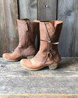 Women's Elegant Zip-Up Boots
