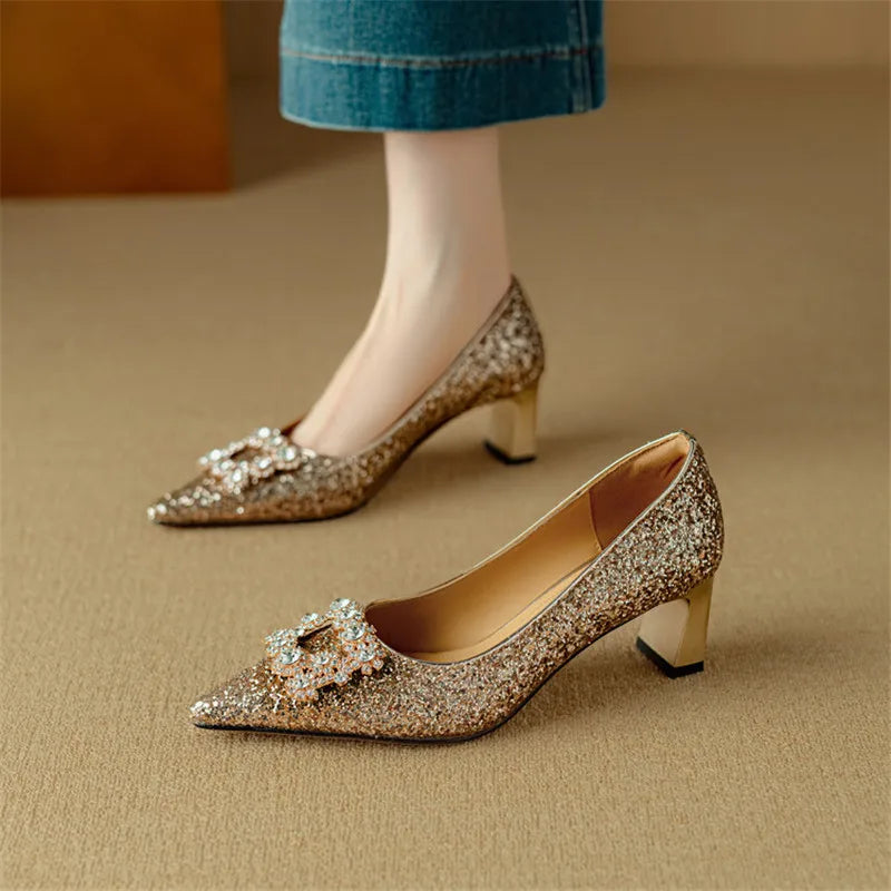 Women's Lightweight Pointed Toe Heels